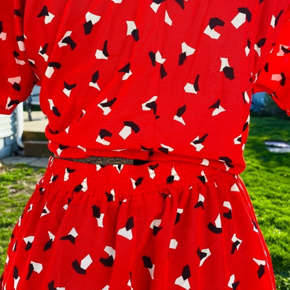 Vintage Matching shirt and skirt set - Picture 3 of 4